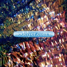 Ткань Пайеточная палочка (хамелеон)